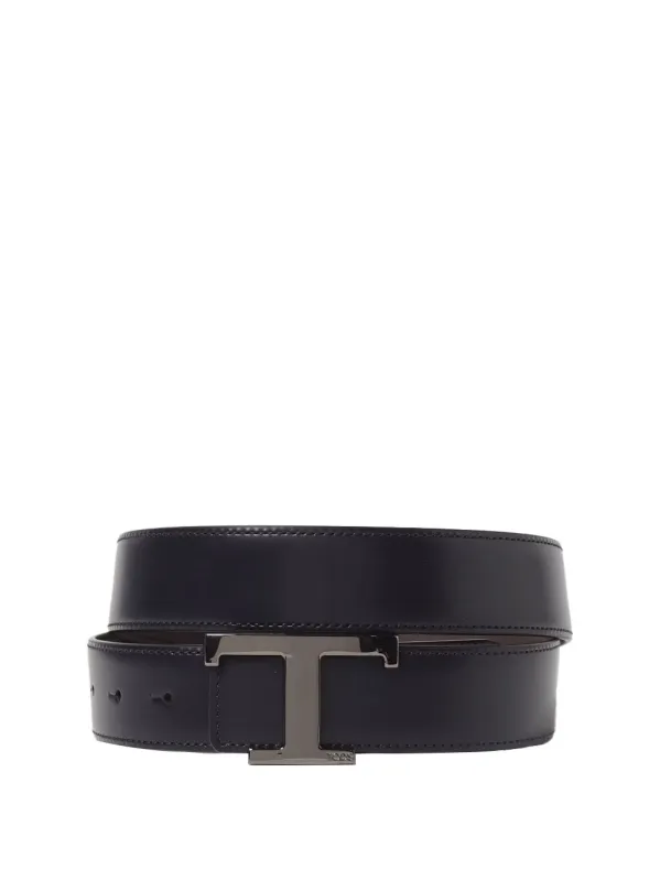 T Timeless Reversible Leather Belt made by Tod's