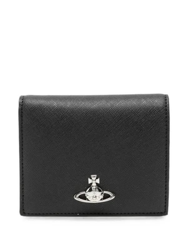 Snap Closure Bi-Fold Wallet made by Vivienne Westwood