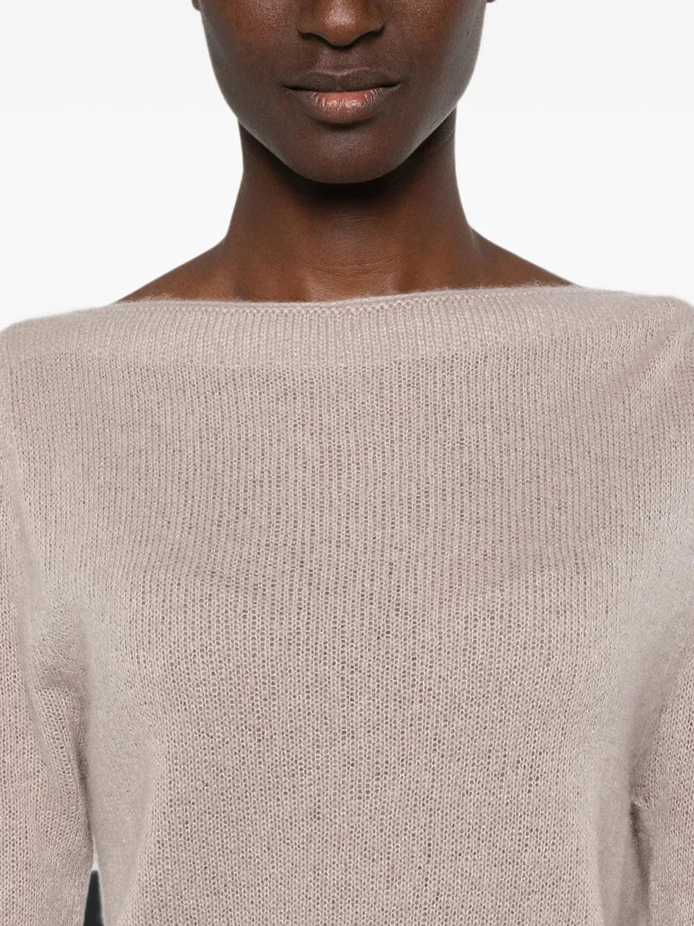 Long Sleeve Boat Neck Knit With Tom Ford Metal Plaque sold by Wanan Luxury product image thumbnail 5