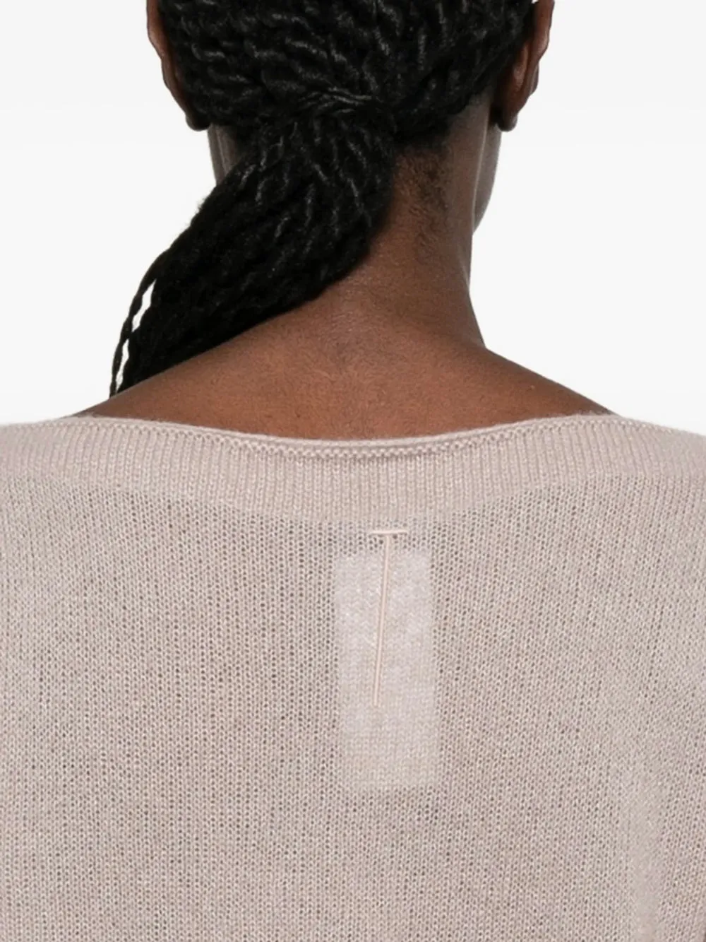 Long Sleeve Boat Neck Knit With Tom Ford Metal Plaque sold by Wanan Luxury product image thumbnail 4