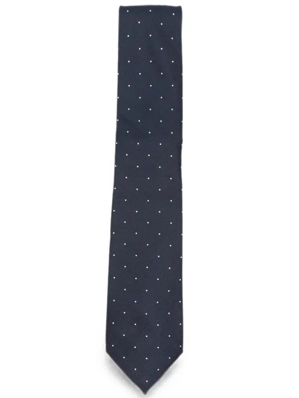 Polka-Dot Silk Tie made by Tom Ford