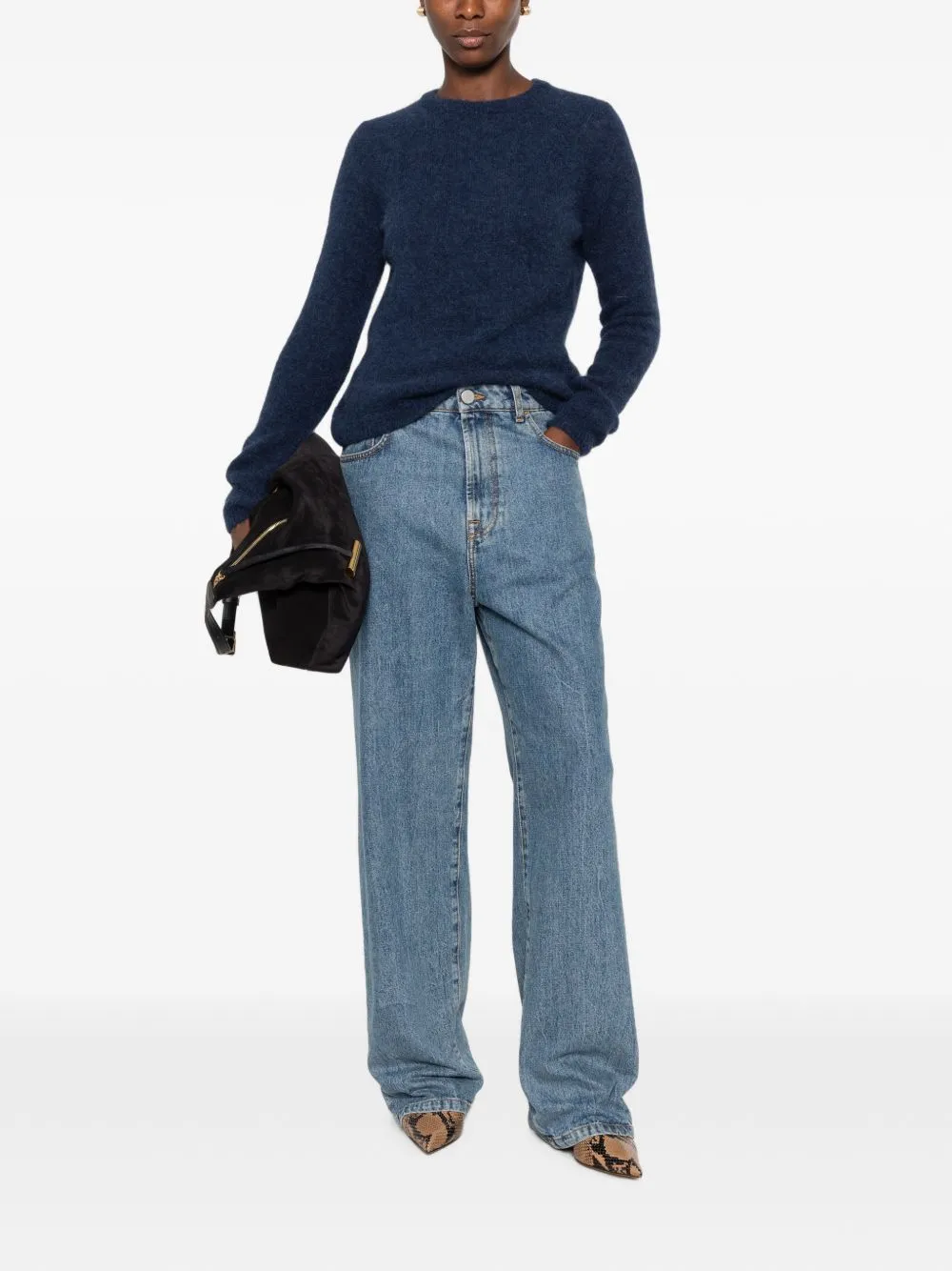 Wool Crewneck Sweater sold by Wanan Luxury product image thumbnail 3