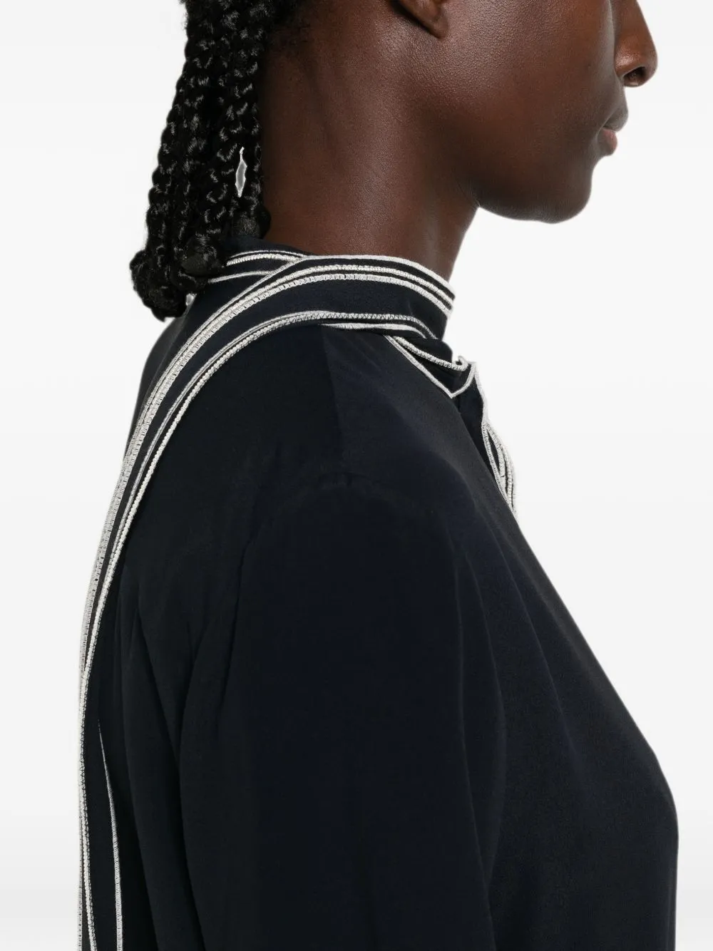 Silk Blend Shirt sold by Wanan Luxury product image thumbnail 5