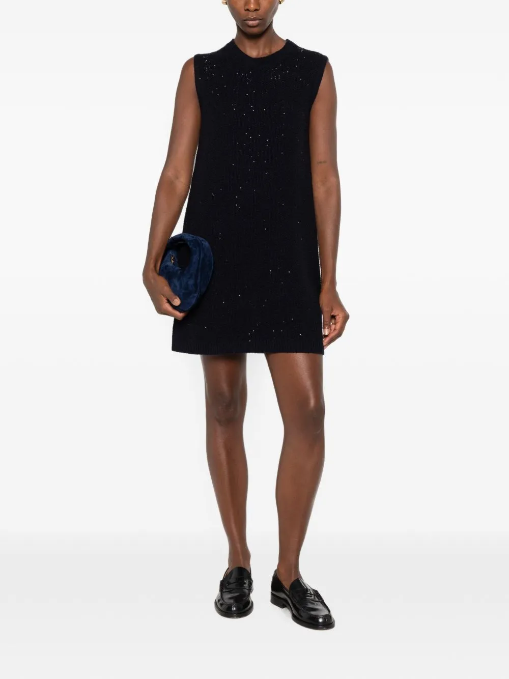 Wool Blend Short Dress sold by Wanan Luxury product image thumbnail 4