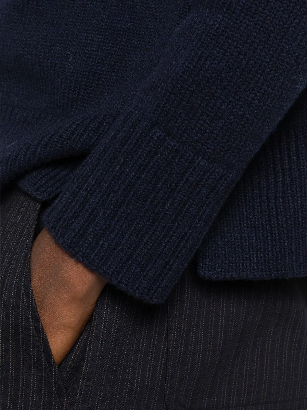 Wool And Cashmere Crewneck Sweater sold by Wanan Luxury product image thumbnail 4