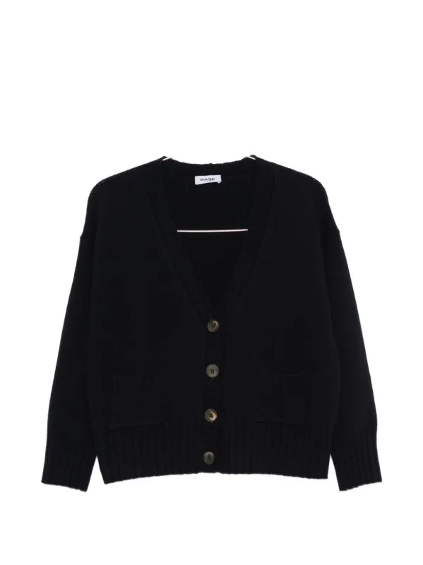 Wool V-Necked Cardigan made by BASE Compression