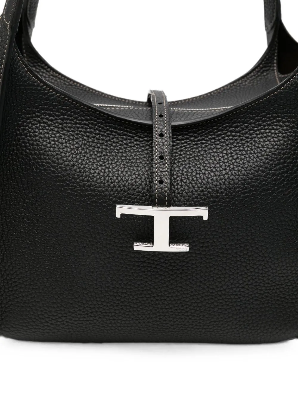 T-Timeless Small Leather Tote Bag sold by Wanan Luxury product image thumbnail 3