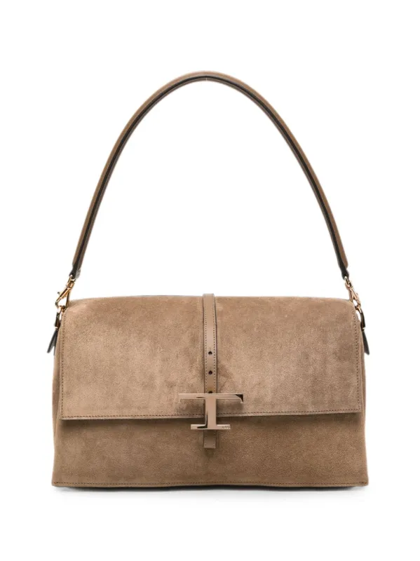 T Timeless Leather Shoulder Bag made by Tod's