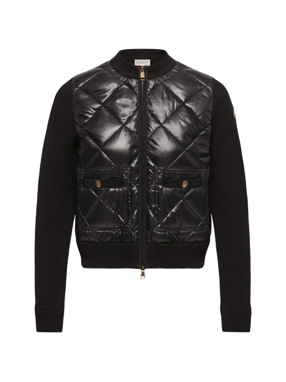 Wool And Nylon Padded Cardigan sold by Wanan Luxury