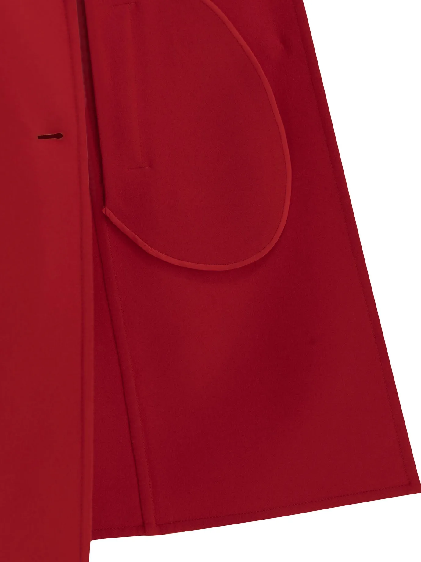 Long Wool And Cashmere Coat Jackets And Coats Red sold by Wanan Luxury product image thumbnail 4