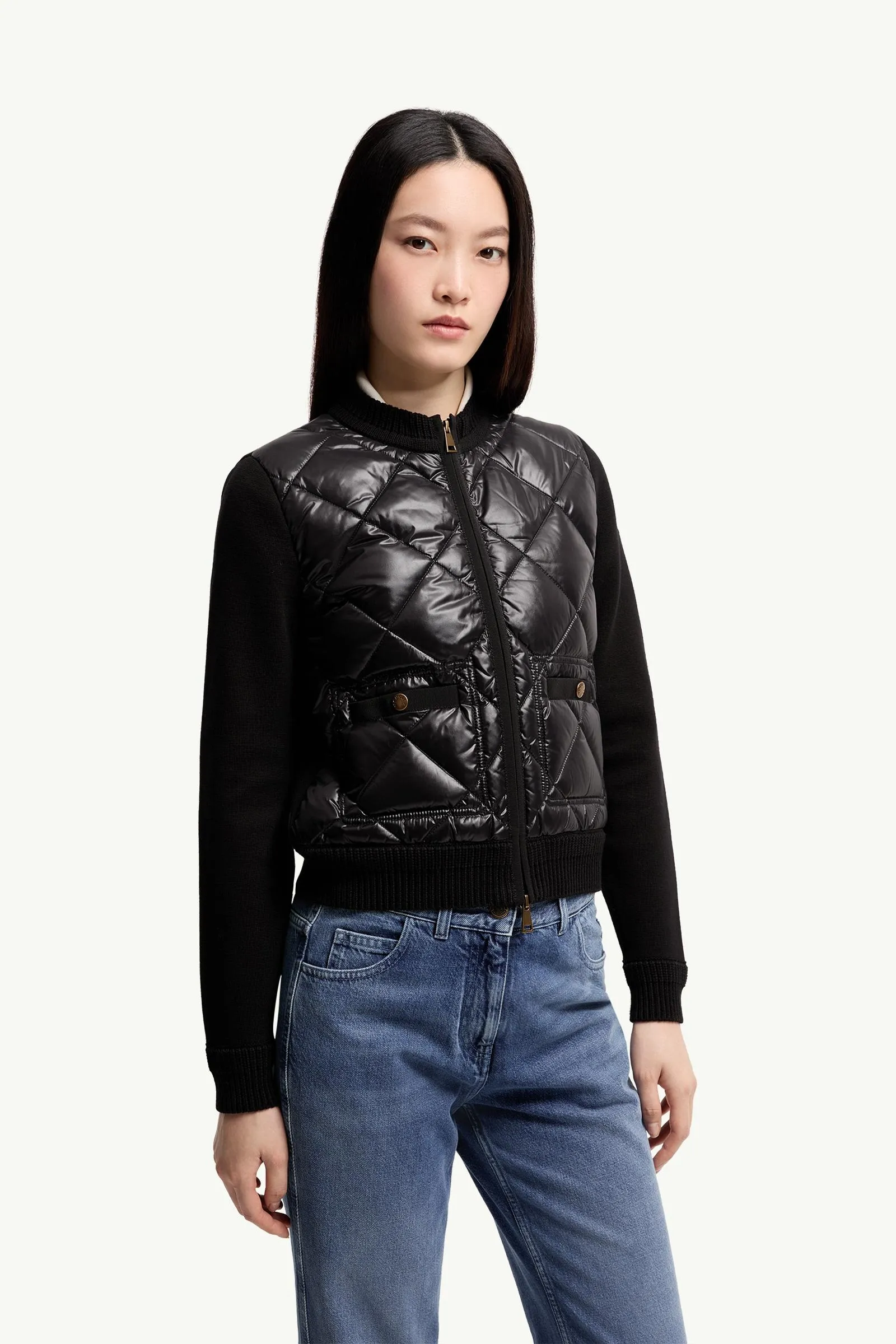 Cotton Padded Cardigan sold by Wanan Luxury product image thumbnail 2
