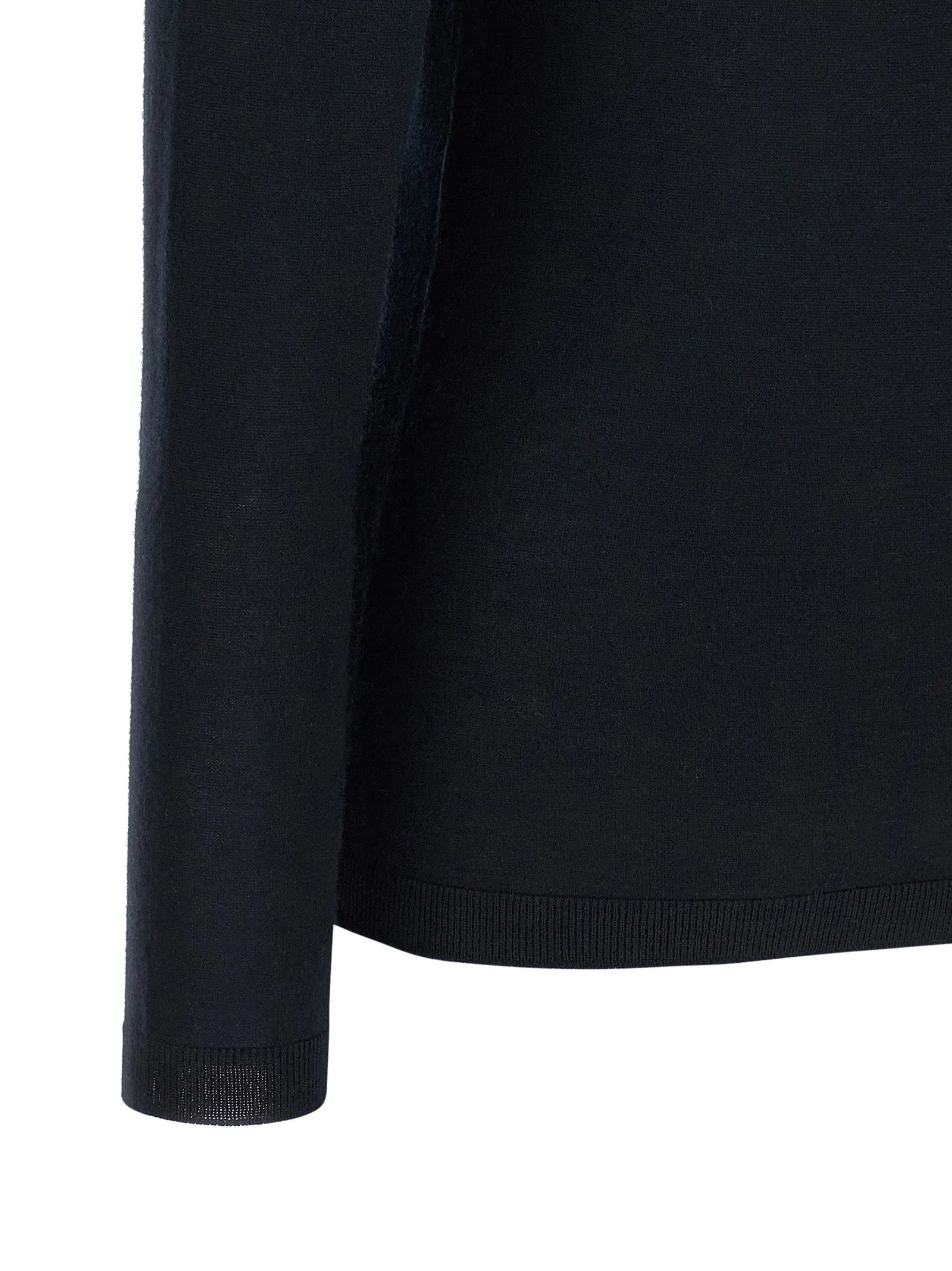 Cashmere And Silk Turtleneck Sweater Sweaters And Cardigans Blue sold by Wanan Luxury product image thumbnail 4
