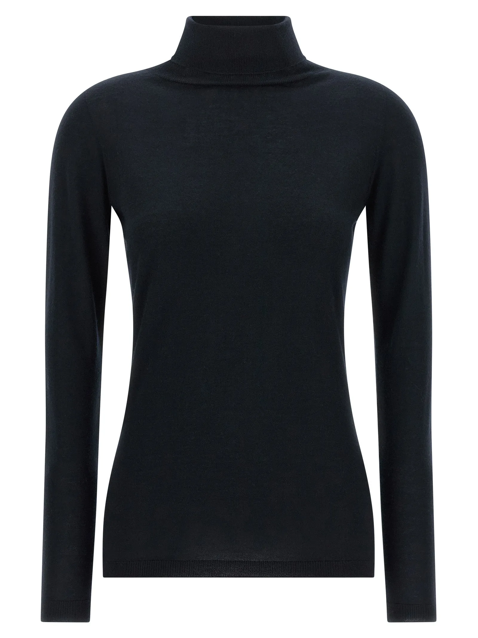 Cashmere And Silk Turtleneck Sweater Sweaters And Cardigans Blue sold by Wanan Luxury