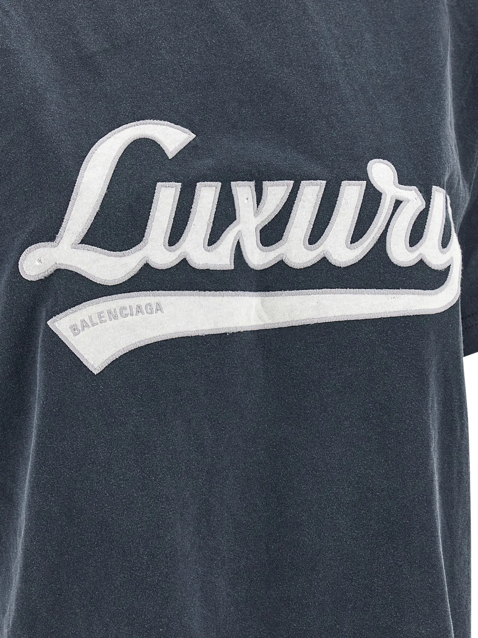 Embroidery T-Shirt Blue sold by Wanan Luxury product image thumbnail 4