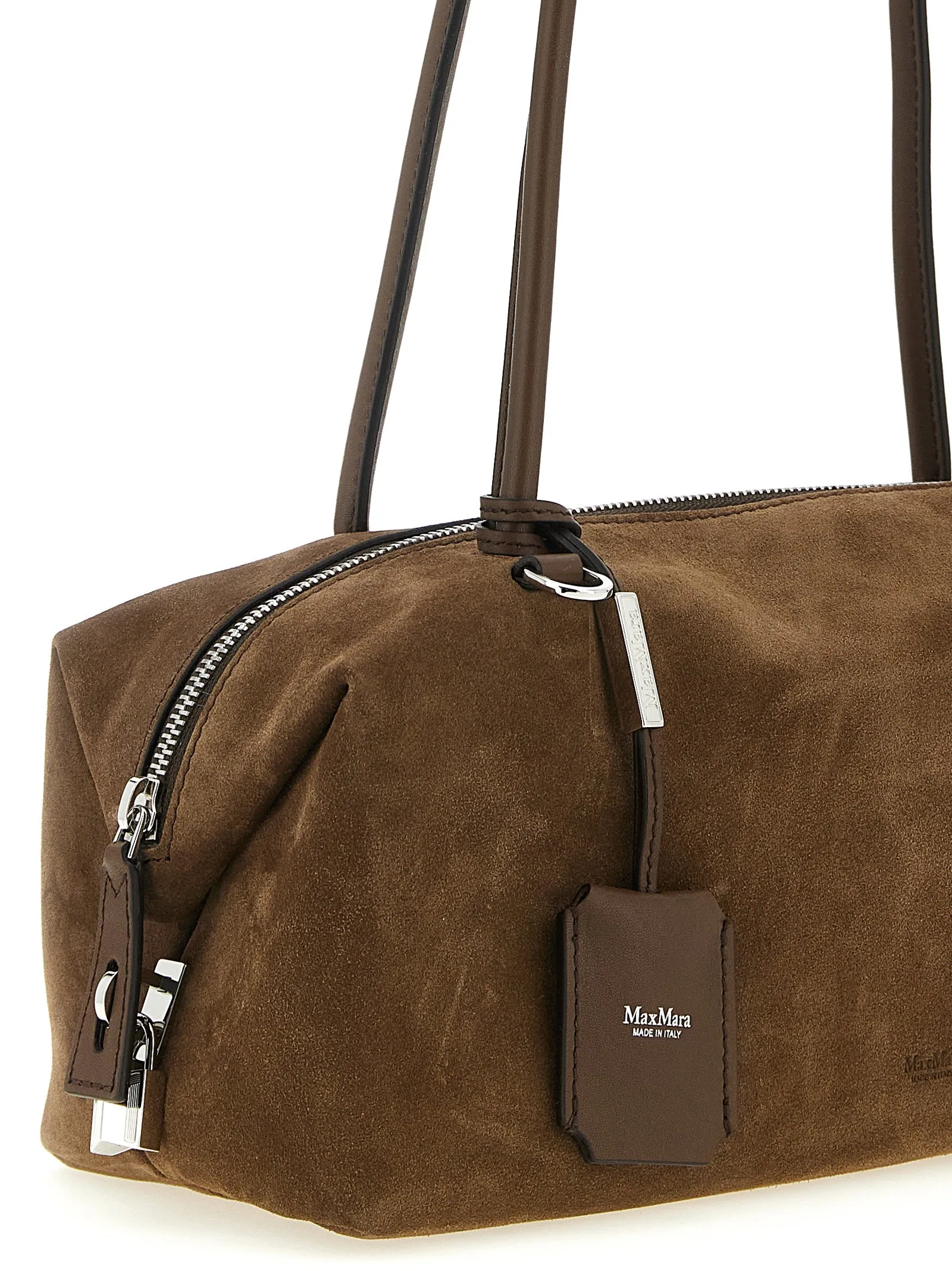 Suede Top Case Shoulder Bags Brown sold by Wanan Luxury product image thumbnail 3