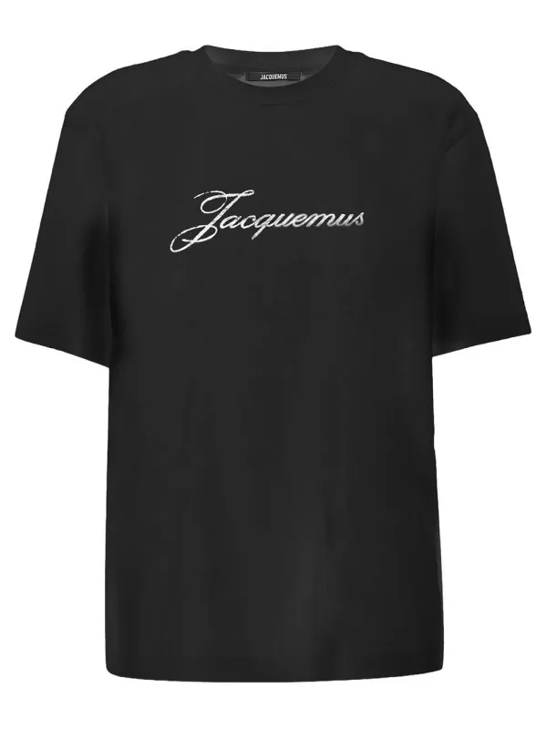 Le T-Shirt Jacquemus In Cotton Blend With Logo Print made by Jacquemus