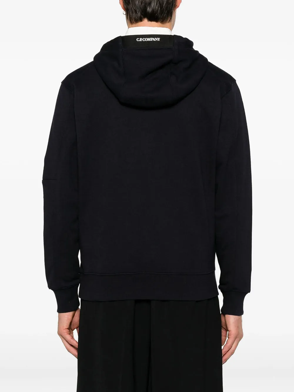 Diagonal Raised Fleece Hooded Lens Sweatshirt sold by Wanan Luxury product image thumbnail 3