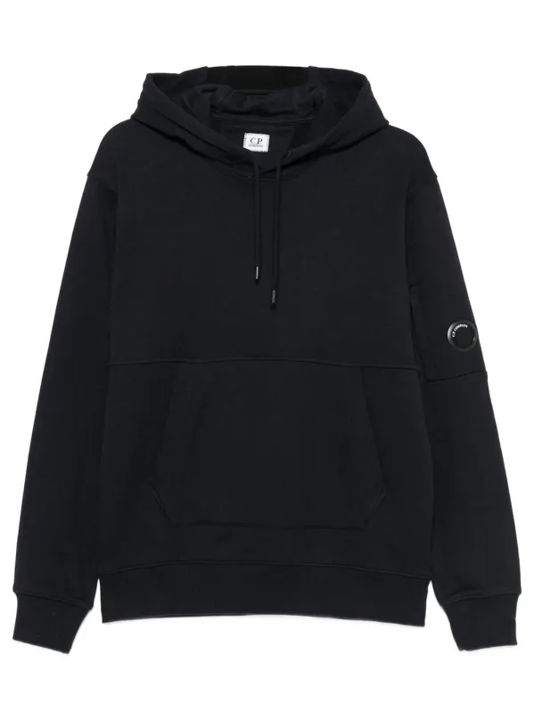 Diagonal Raised Fleece Hooded Lens Sweatshirt made by C.P. Company