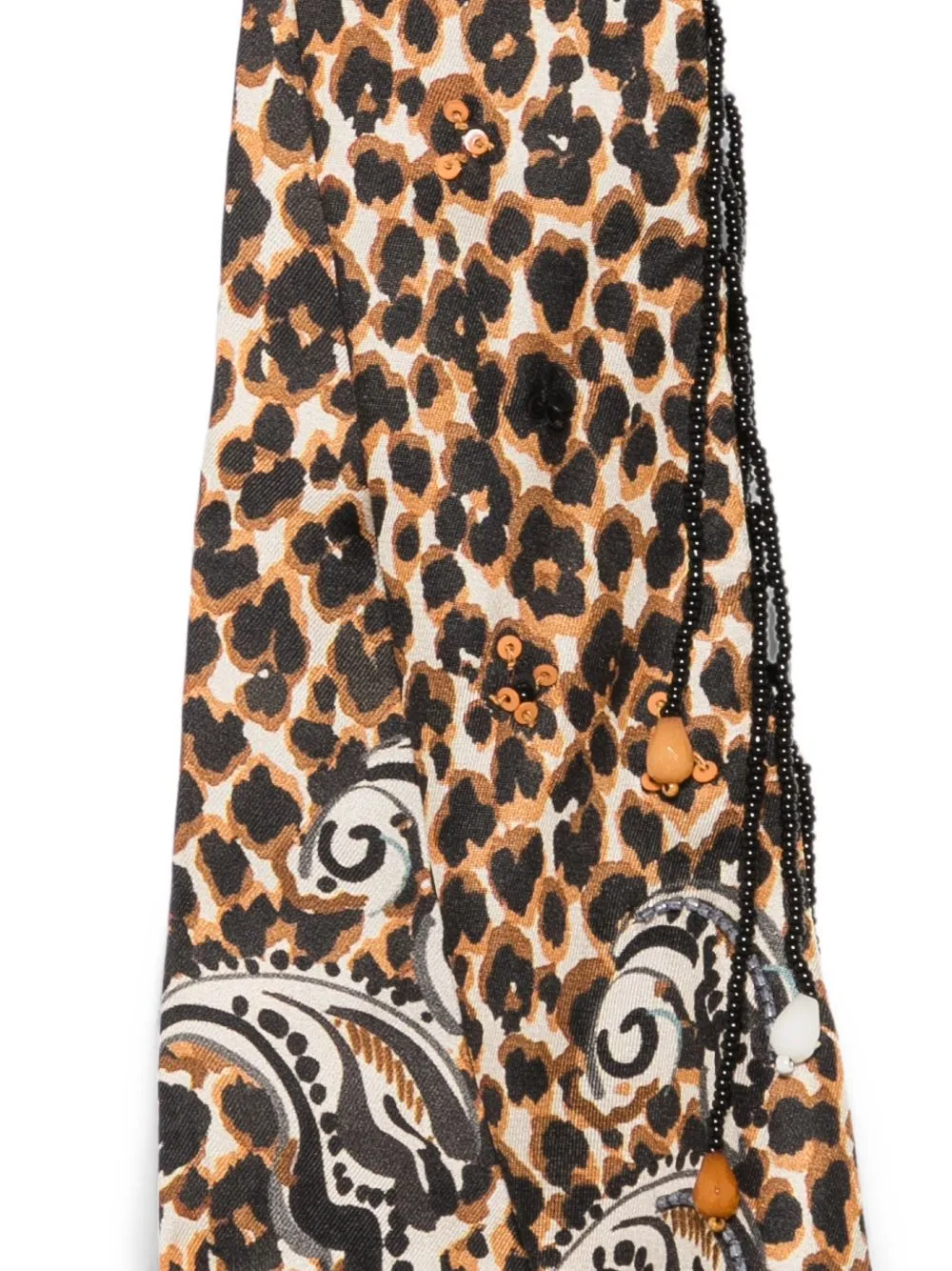Printed Silk Foulard sold by Wanan Luxury product image thumbnail 2