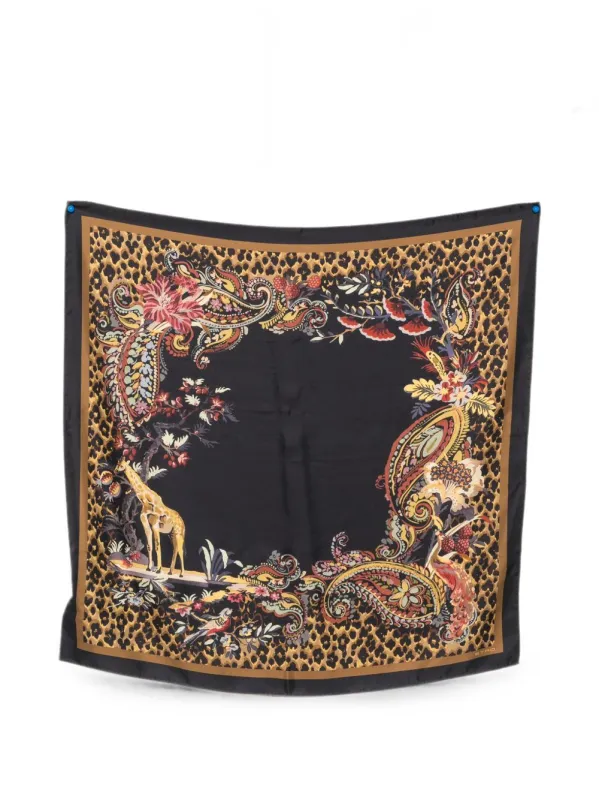 Printed Silk Foulard made by Etro