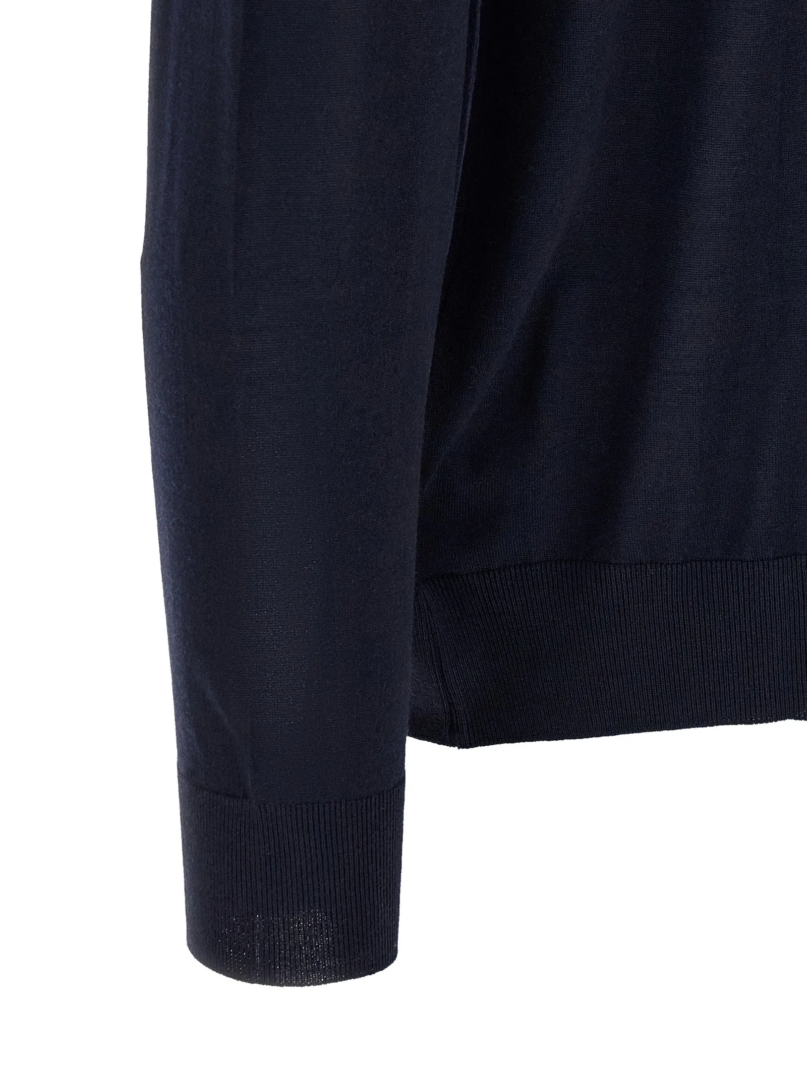 Wool Shirt 14 Microns Polo Blue sold by Wanan Luxury product image thumbnail 4
