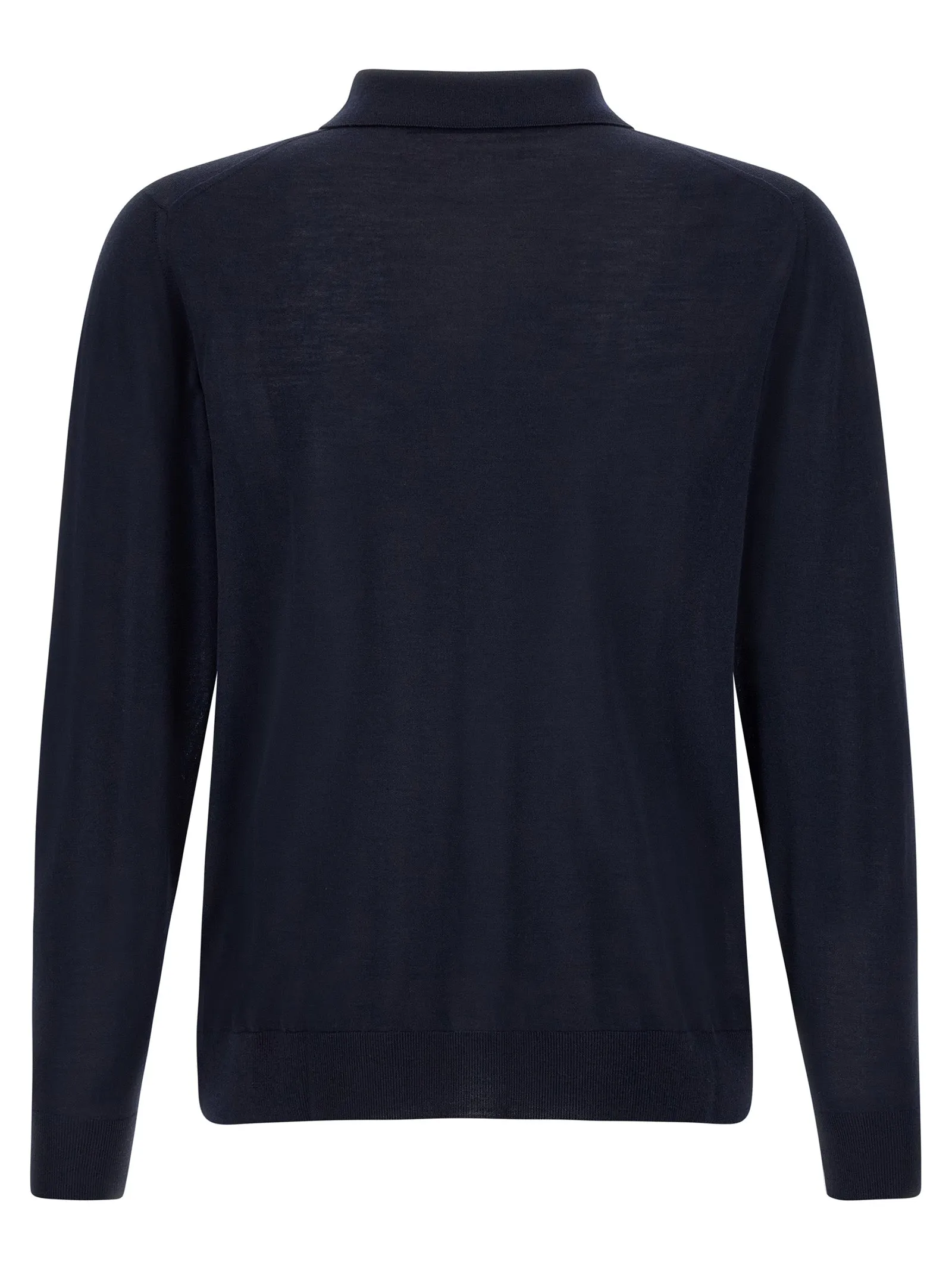 Wool Shirt 14 Microns Polo Blue sold by Wanan Luxury product image thumbnail 2