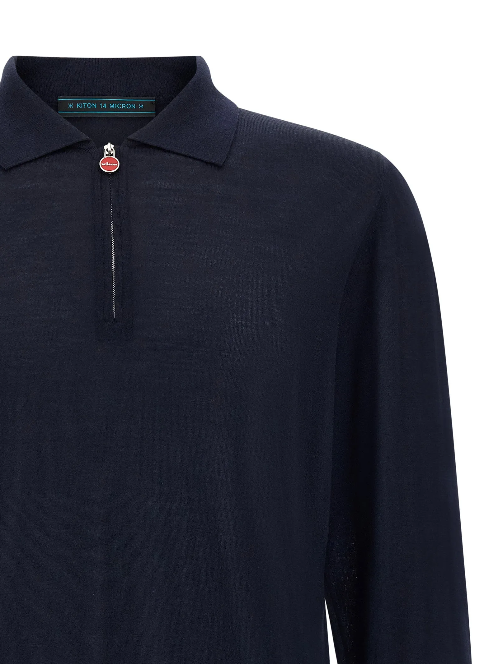 Wool Shirt 14 Microns Polo Blue sold by Wanan Luxury product image thumbnail 3