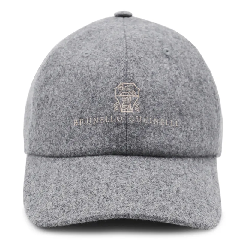 Hats Grey made by Brunello Cucinelli