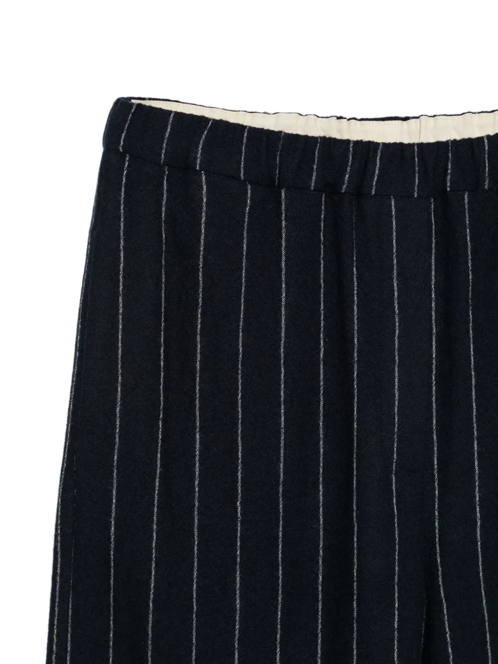 Wool Striped Wide-Leg Trousers sold by Wanan Luxury product image thumbnail 2