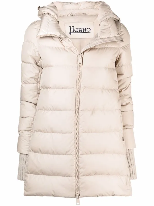 A-Shape Midi Down Jacket made by Herno