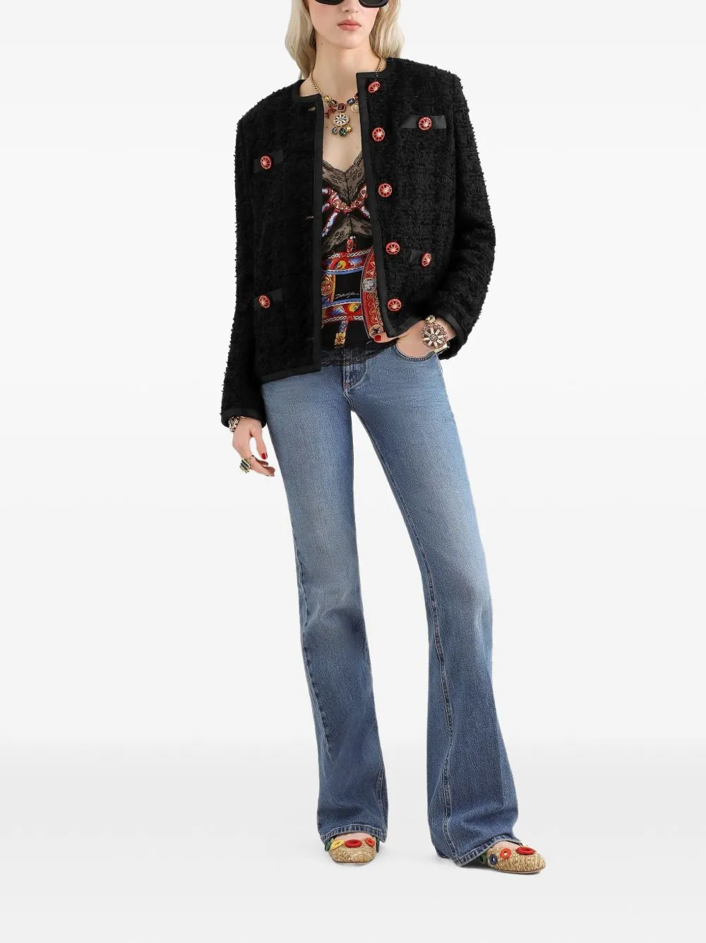 Denim Cotton Jeans sold by Wanan Luxury product image thumbnail 2