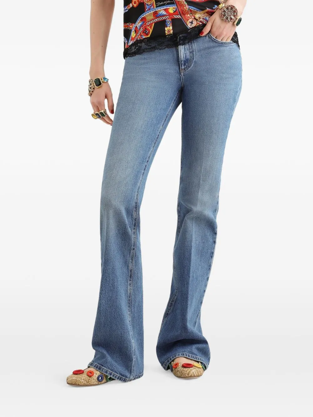 Denim Cotton Jeans sold by Wanan Luxury product image thumbnail 3