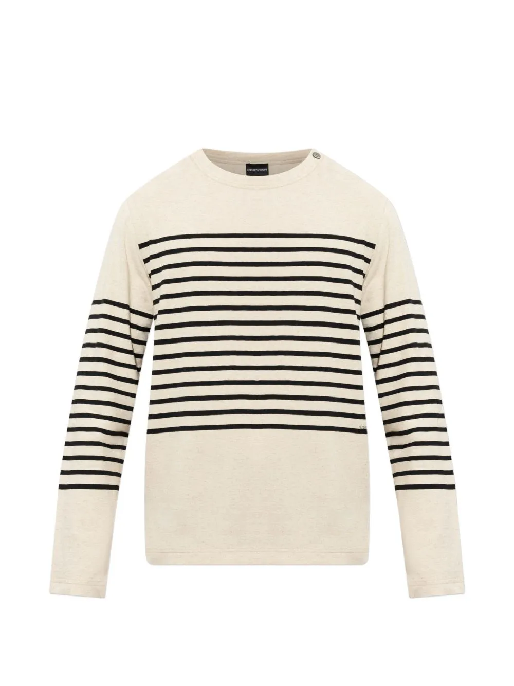 Linen Blend Striped Jumper sold by Wanan Luxury
