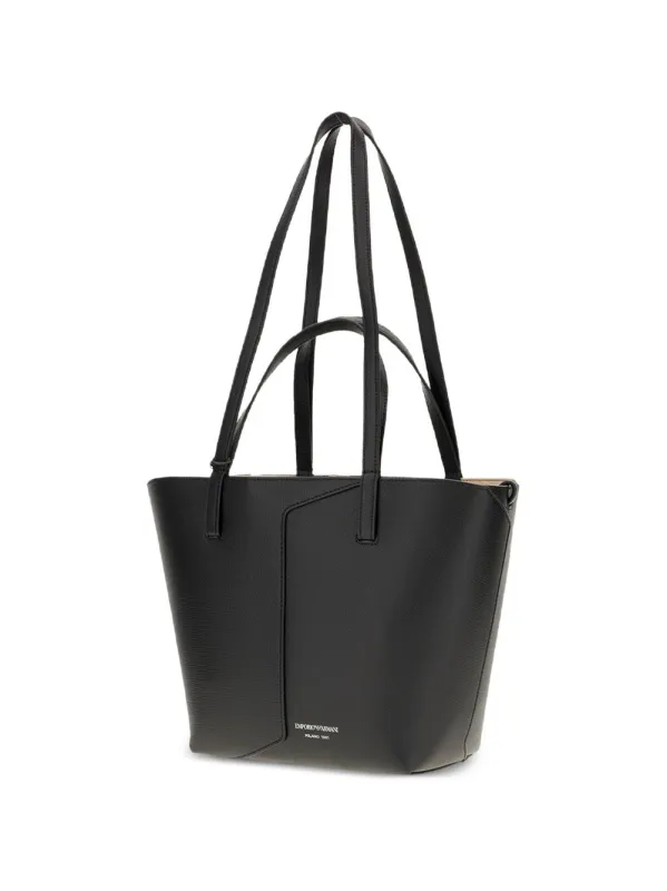Small Leather Tote Bag made by Emporio Armani