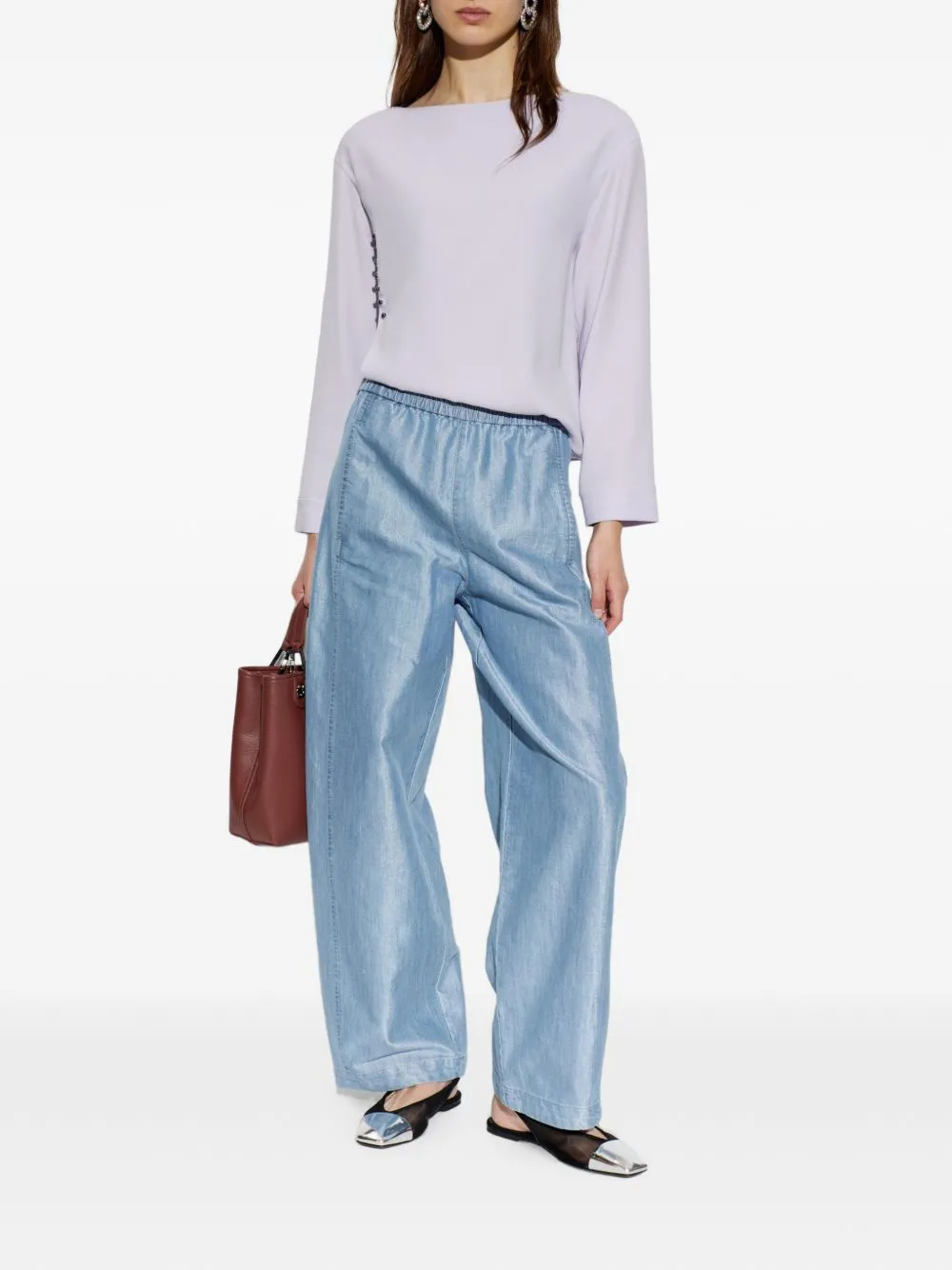 Denim Cotton Jeans sold by Wanan Luxury product image thumbnail 2