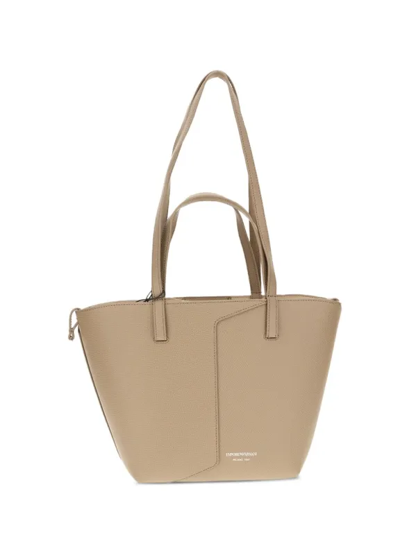 Small Leather Tote Bag made by Emporio Armani