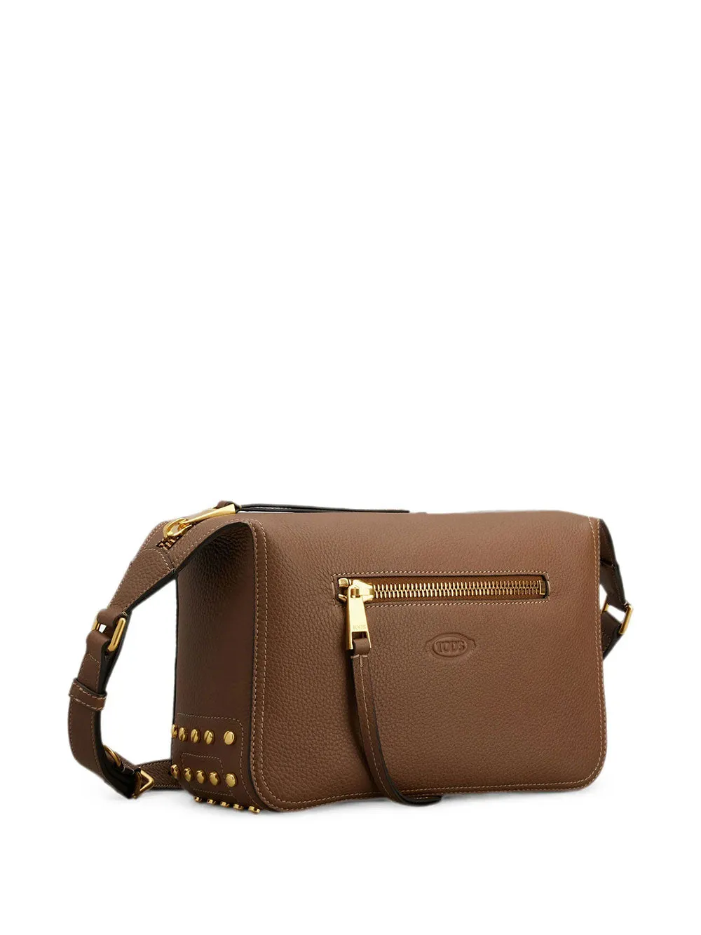 Metal Dots Shoulder Bag In Leather Mini sold by Wanan Luxury product image thumbnail 3