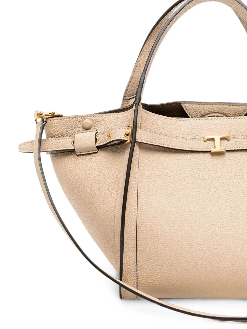 T Signature Small Shopping Bag In Leather sold by Wanan Luxury product image thumbnail 4