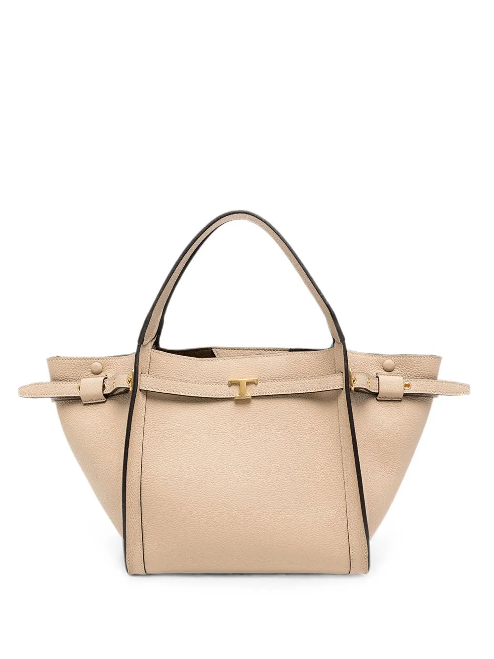 T Signature Small Shopping Bag In Leather sold by Wanan Luxury