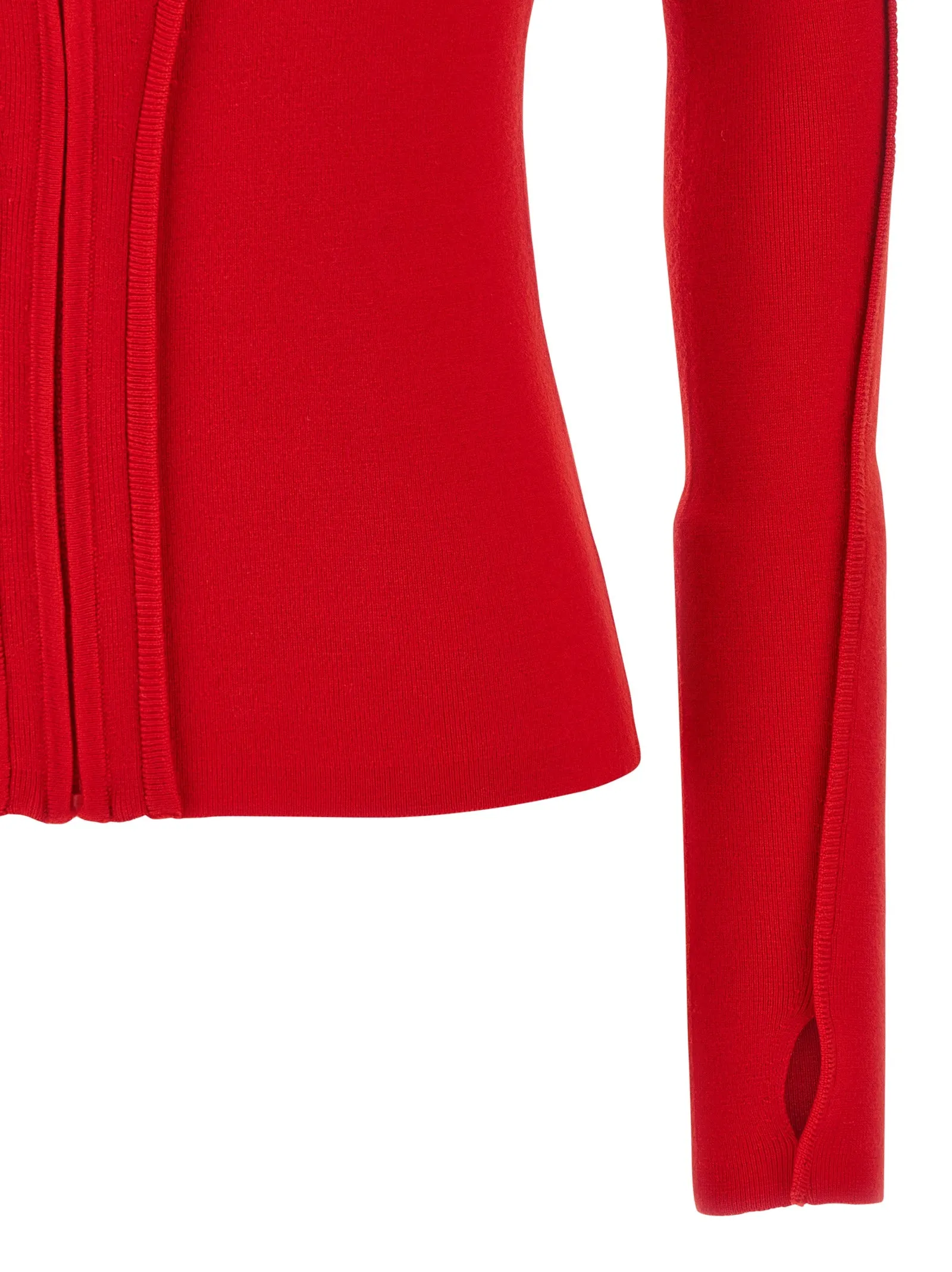 Hooded Cardigan Red sold by Wanan Luxury product image thumbnail 4