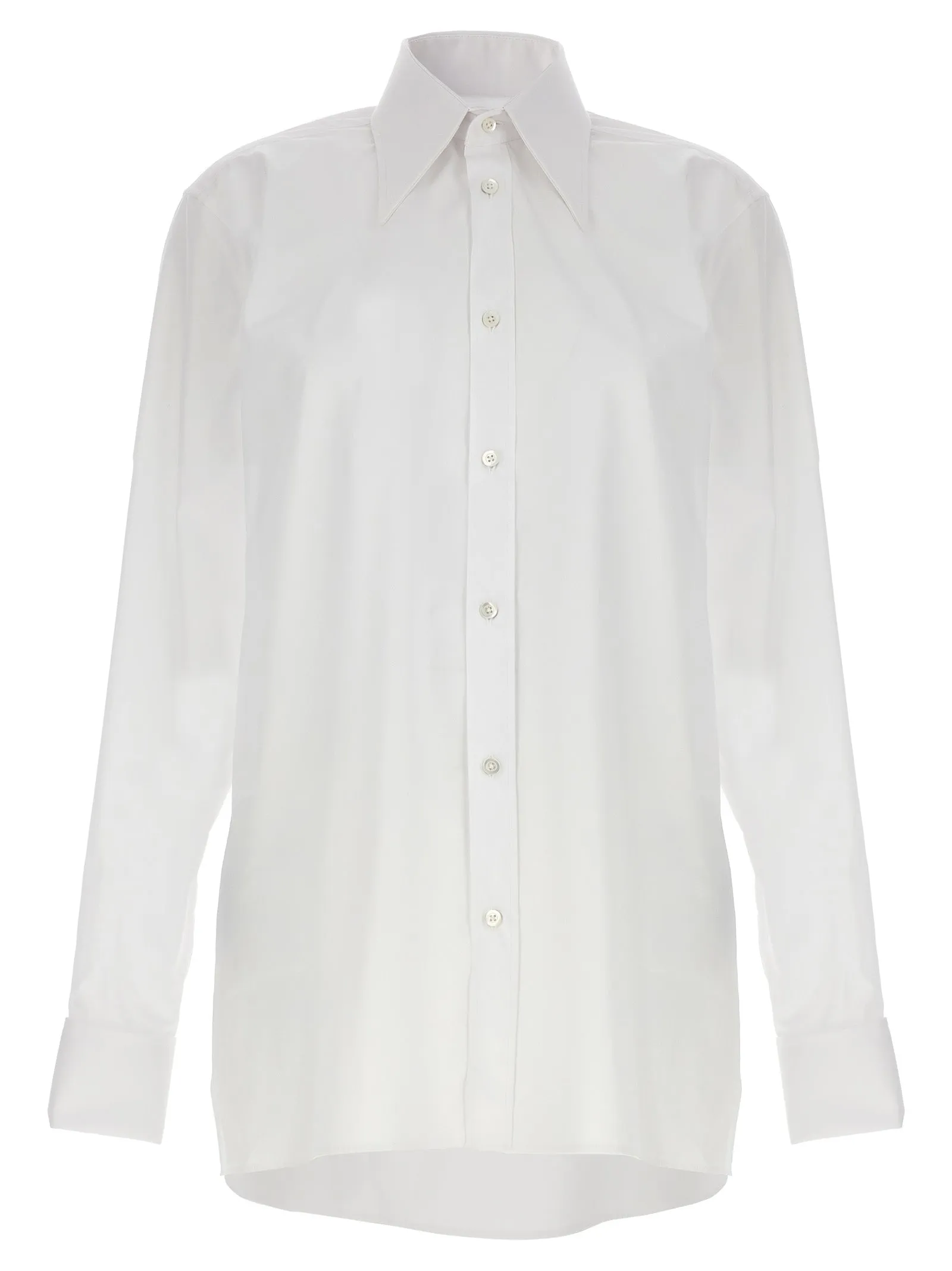 Long Shirt Shirt And Blouse White sold by Wanan Luxury