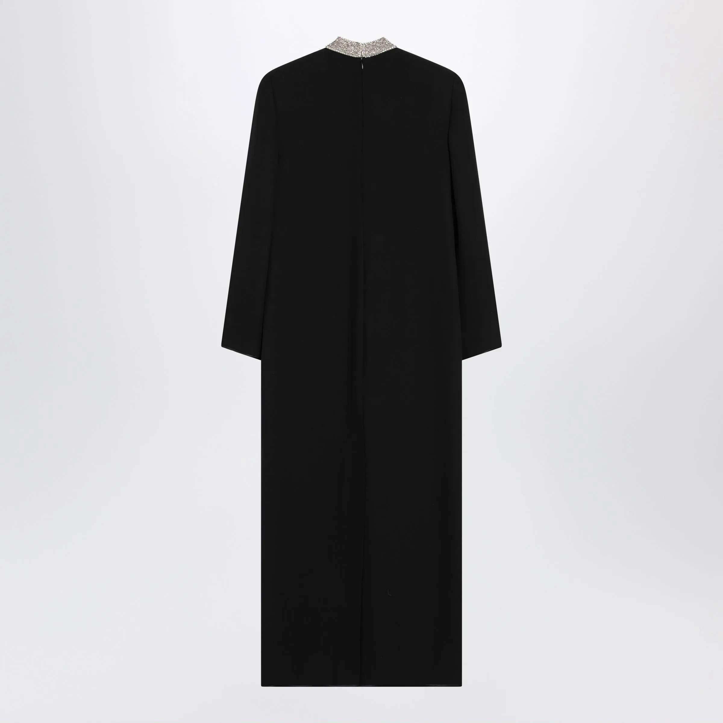 Black Silk Cady Couture Dress sold by Wanan Luxury product image thumbnail 2