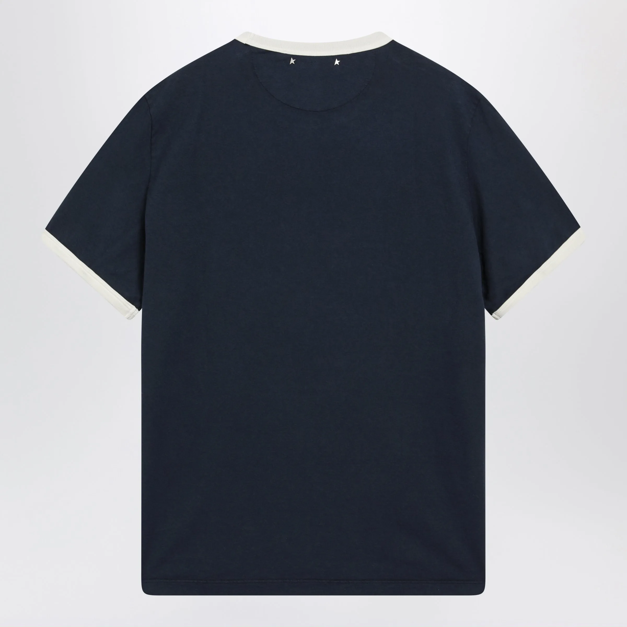 Cotton T-Shirt With Vintage Logo Print In Blue/White sold by Wanan Luxury product image thumbnail 2