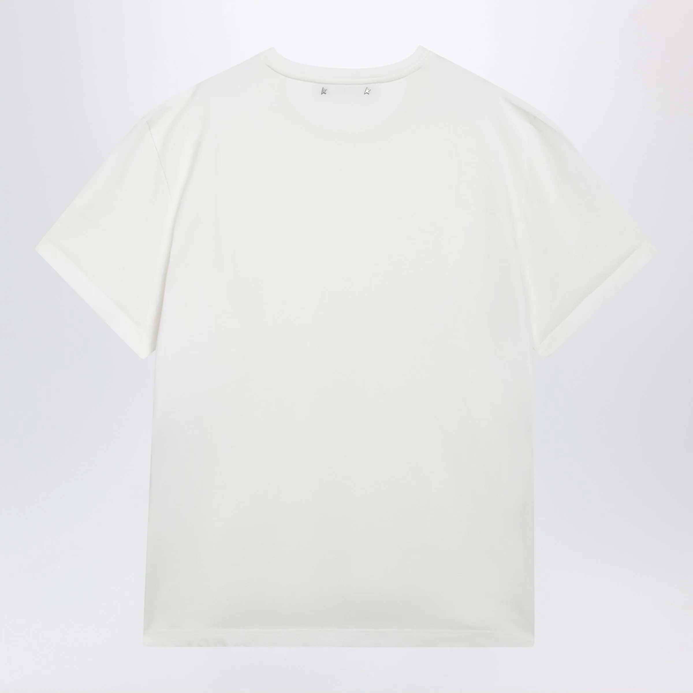 White Cotton T-Shirt sold by Wanan Luxury product image thumbnail 2
