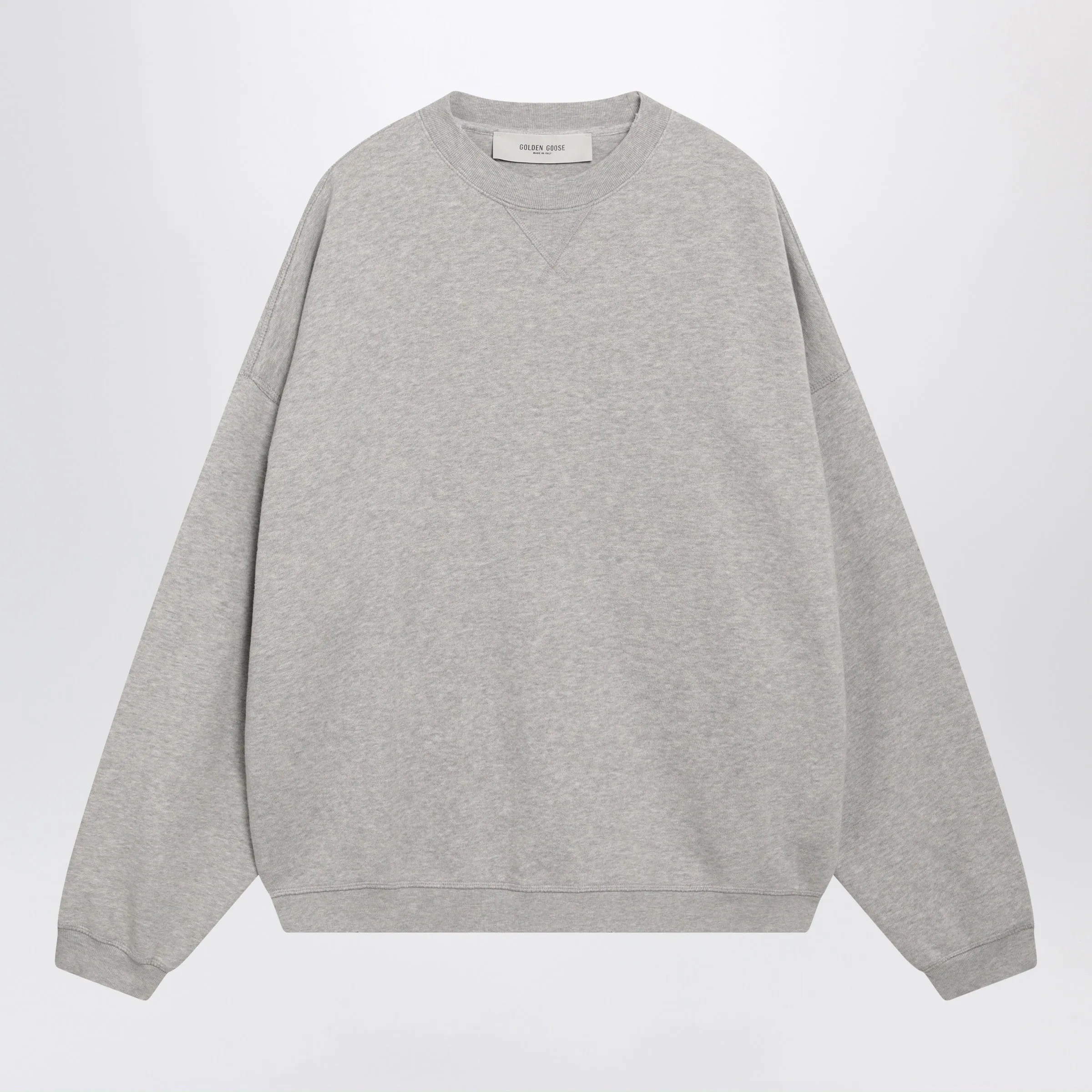 Journey Crewneck Cotton Sweatshirt In Grey sold by Wanan Luxury