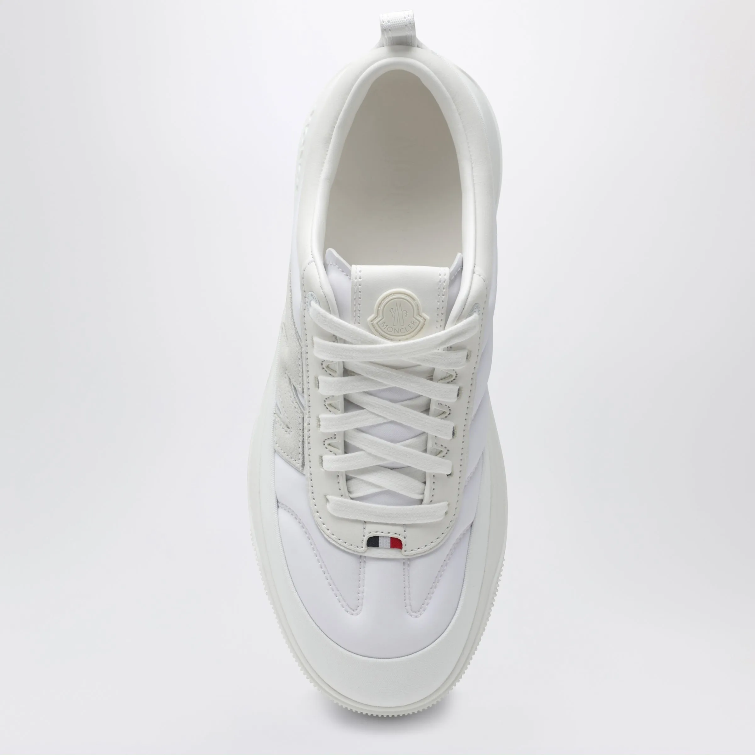 Altive Suede And Nubuck Leather Sneakers In White sold by Wanan Luxury product image thumbnail 3