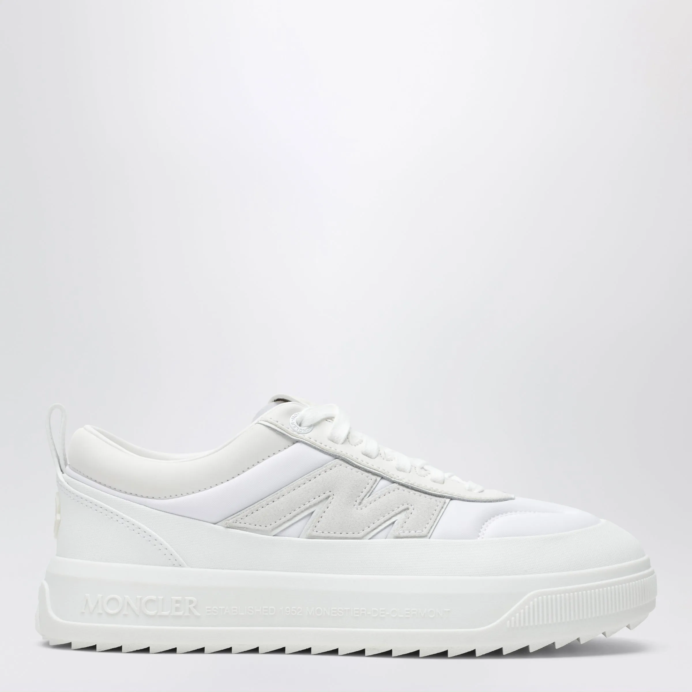 Altive Suede And Nubuck Leather Sneakers In White sold by Wanan Luxury