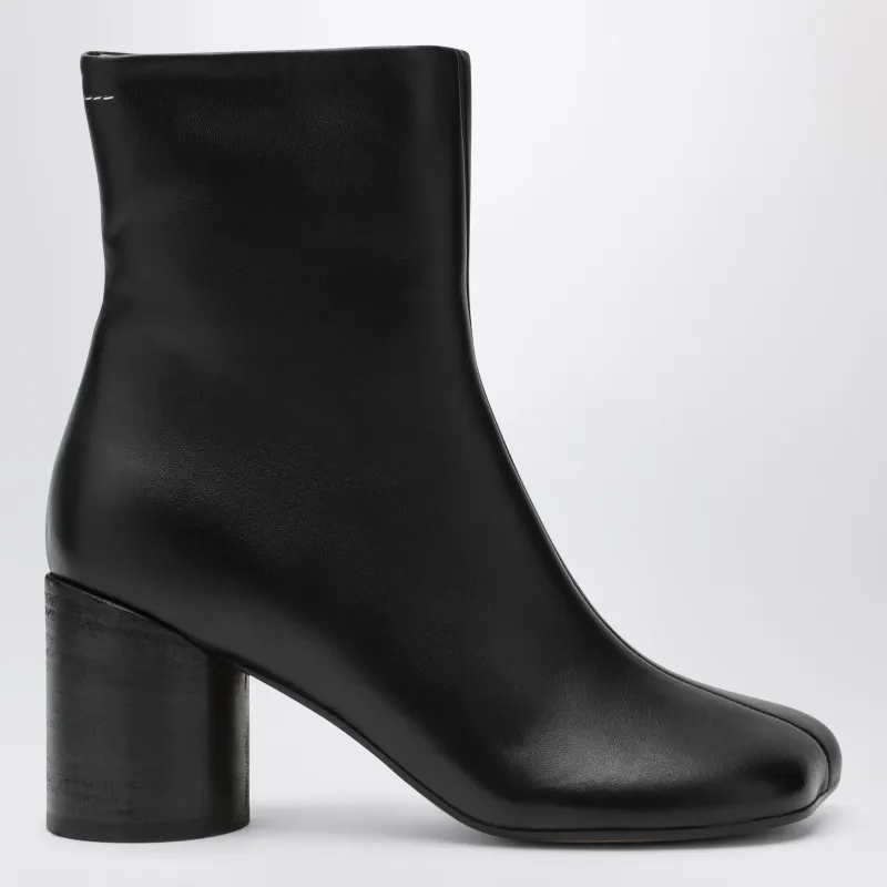 Tabi Ankle Boots In Nappa Leather In Black made by Maison Margiela