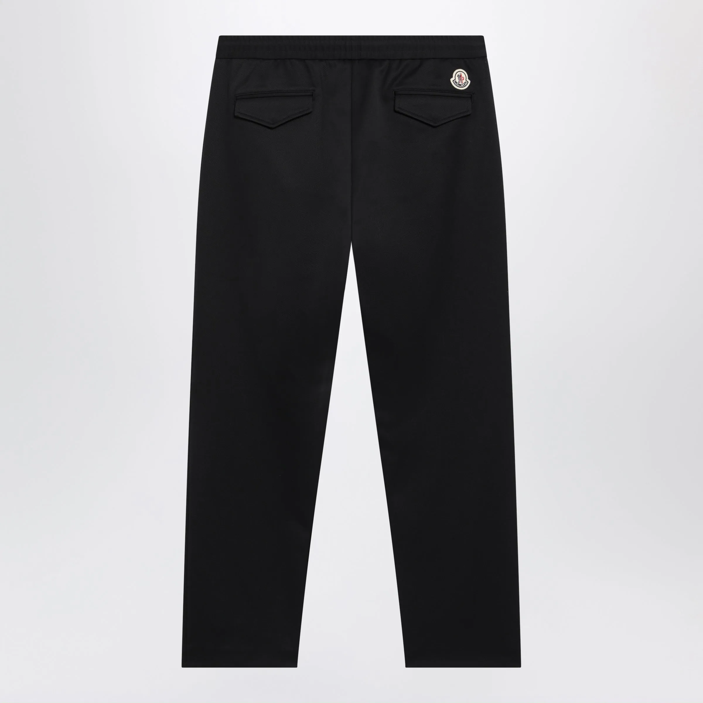 Black Jogger Trousers With Logo Patch sold by Wanan Luxury product image thumbnail 2