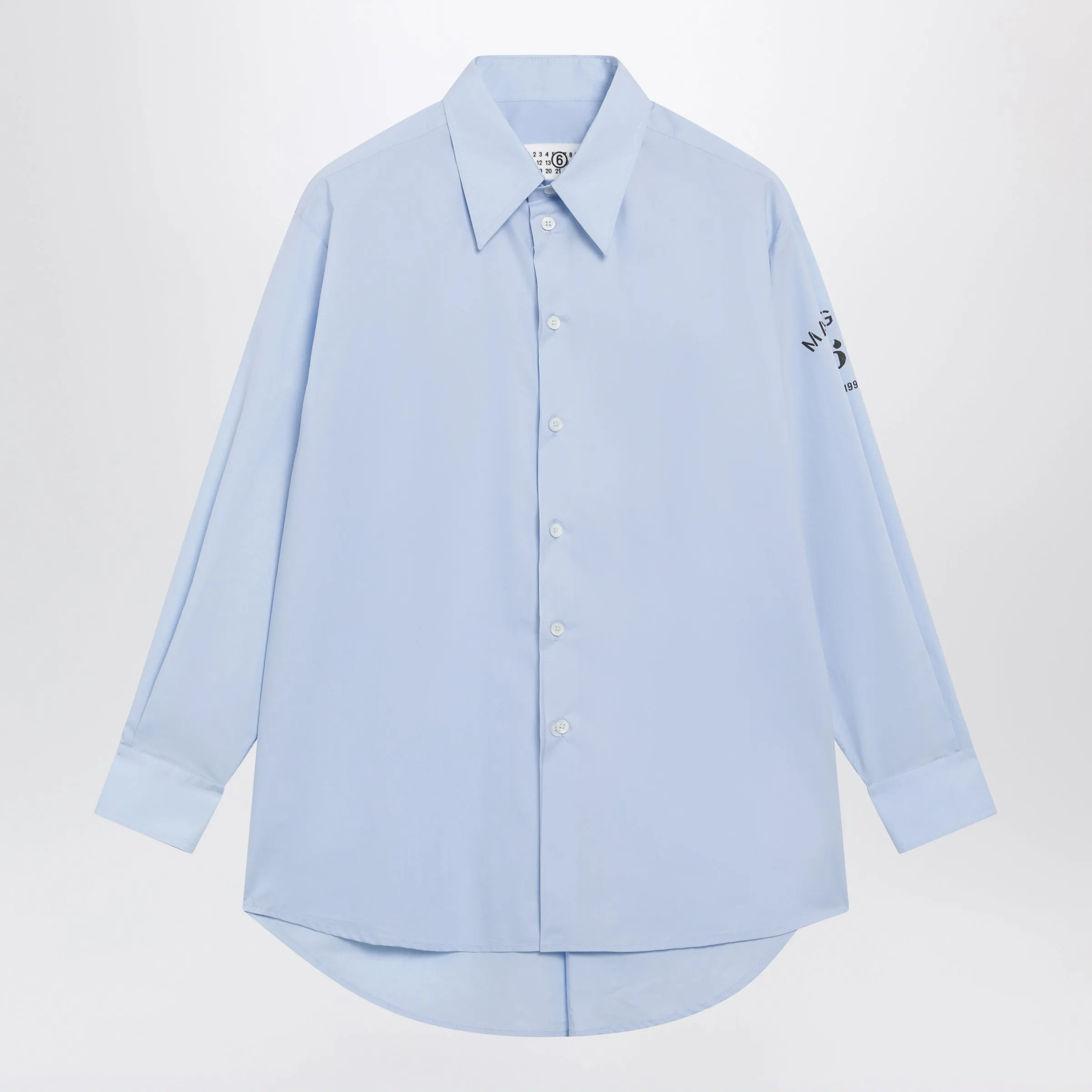 Light Blue Cotton Shirt sold by Wanan Luxury